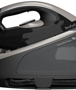  TEFAL Steam Station | SV6140 Express Easy | 2200 W | 1.7 L | 6 bar | Auto power off | Vertical steam function | Calc-clean function | Black/Steel Grey  Hover