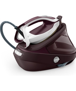  TEFAL | Steam Station Pro Express | GV9721E0 | 3000 W | 1.2 L | 7.9 bar | Auto power off | Vertical steam function | Calc-clean function | Burgundy  Hover