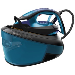  TEFAL Ironing System | SV8151 Express Vision | 2800 W | 1.8 L | 7 bar | Auto power off | Vertical steam function | Calc-clean function | Blue/Black