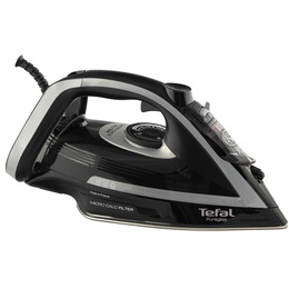  TEFAL | FV8062 Puregliss | Steam Iron | 3000 W | Water tank capacity 0.27 ml | Continuous steam 50 g/min | Steam boost performance 280 g/min | Black/Grey