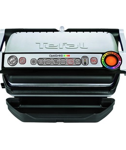  TEFAL | OptiGrill+ + Waffle plate set | GC716D12 | Electric Grill | 2000 W | Silver  Hover