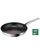 Panna TEFAL Frying Pan | B8170444 Intuition | Frying | Diameter 24 cm | Suitable for induction hob | Fixed handle | Black