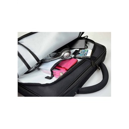  PORT DESIGNS | Fits up to size 15.6  | Courchevel | Messenger - Briefcase | Black | Shoulder strap