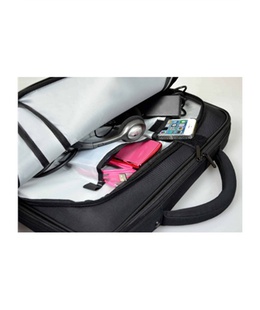  PORT DESIGNS | Fits up to size 15.6  | Courchevel | Messenger - Briefcase | Black | Shoulder strap  Hover