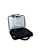 PORT DESIGNS | Fits up to size 15.6  | Courchevel | Messenger - Briefcase | Black | Shoulder strap Hover