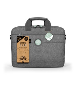  PORT DESIGNS | Yosemite Eco TL Laptop Case 13/14 | Laptop Case | Grey | Shoulder strap  Hover