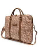 GUESS | GCube Stripes GUCB15HGCFSEW | Fits up to size 16  | Laptop Bag | Brown Hover