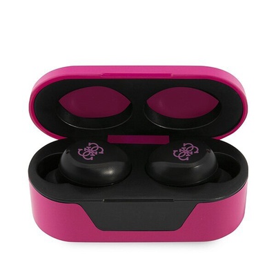 Austiņas GUESS | In-Ear Headphones | GUTWST31EM | Built-in microphone | Bluetooth | Magenta