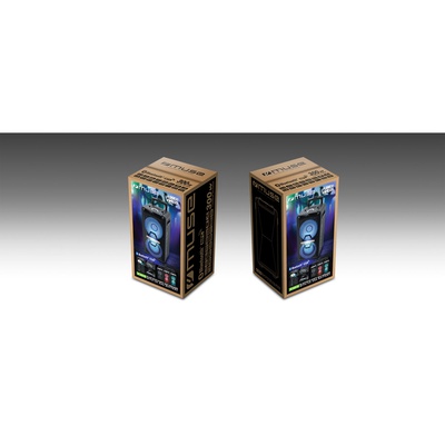  Muse | Party Box Speaker | M-1920DJ | 300 W | Bluetooth | Black | Portable | Wireless connection