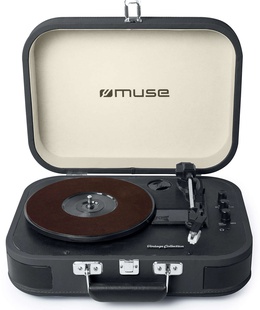  Muse | Turntable Stereo System | MT-201 DG | USB port | AUX in  Hover