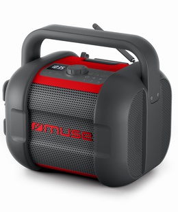  Muse | Jobsite Bluetooth Radio | M-968 BTR | 40 W | Bluetooth | NFC features  Hover