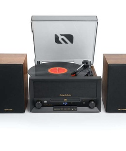  Muse Turntable Micro System | MT-121 CO | Bluetooth | USB port | AUX in  Hover