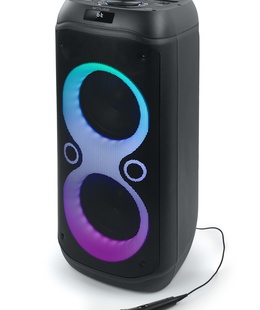  Muse | Party Box Speaker | M-1937 DJ | 600 W | Bluetooth | Black | Portable | Wireless connection  Hover