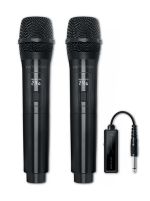 Austiņas Muse | Pack 2 Wireless Microphones | MC-50 WI | Black  Hover