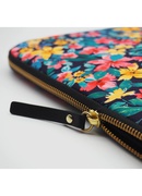 Casyx | SLVS-000023 | Casyx for MacBook | Fits up to size 13 ”/14  | Sleeve | Canvas Flowers Dark | Waterproof