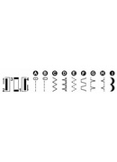  Sewing machine | Singer | SMC 1409 | Number of stitches 9 | White Hover