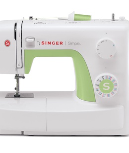  Singer | Sewing Machine | Simple 3229 | Number of stitches 31 | Number of buttonholes 1 | White/Green  Hover