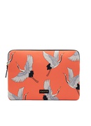  Casyx | SLVS-000006 | Casyx for MacBook | Fits up to size 13 ”/14  | Sleeve | Coral Cranes | Waterproof