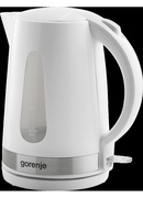 Tējkanna Gorenje | Kettle | K17WE | Electric | 2200 W | 1.7 L | Plastic + metal | 360° rotational base | White