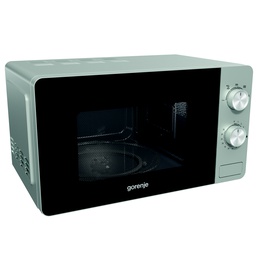 Mikroviļņu krāsns Gorenje | Microwave oven | MO17E1S | Free standing | 17 L | 700 W | Silver