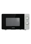 Mikroviļņu krāsns Gorenje | Microwave oven | MO17E1S | Free standing | 17 L | 700 W | Silver Hover