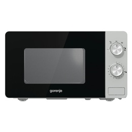 Mikroviļņu krāsns Gorenje | Microwave Oven | MO20E1S | Free standing | 20 L | 800 W | Silver