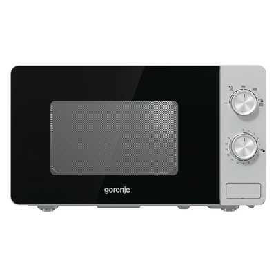 Mikroviļņu krāsns Gorenje | Microwave Oven | MO20E1S | Free standing | 20 L | 800 W | Silver