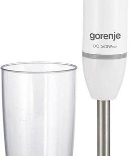 Mikseris Gorenje | Blender | HBC561QW | Hand Blender | 500 W | Number of speeds 1 | White  Hover
