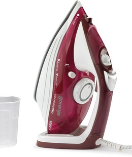  Gorenje | Steam Iron | SIH3000RBC | Steam Iron | 3000 W | Water tank capacity 350 ml | Continuous steam 40 g/min | Steam boost performance 105 g/min | Red/White  Hover
