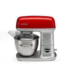 Virtuves kombains Gorenje | Kitchen machine | MMC1000RLR | 1000 W | Number of speeds 7 | Bowl capacity 4.5 L | Meat mincer | Stainless Steel/Red