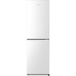  Gorenje Refrigerator | NRK418ECW4 | Energy efficiency class E | Free standing | Combi | Height 182.4 cm | No Frost system | Fridge net capacity 171 L | Freezer net capacity 85 L | 41 dB | White