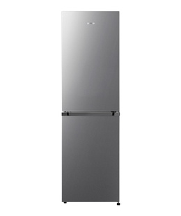  Gorenje Refrigerator | NRK418ECS4 | Energy efficiency class E | Free standing | Combi | Height 182.4 cm | No Frost system | Fridge net capacity 171 L | Freezer net capacity 85 L | 37 dB | Grey  Hover