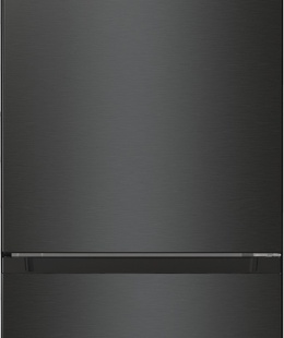  Gorenje | Refrigerator | NRK6202EBXL4 | Energy efficiency class E | Free standing | Combi | Height 200 cm | No Frost system | Fridge net capacity 235 L | Freezer net capacity 96 L | Display | 38 dB | Black  Hover