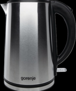 Tējkanna Gorenje | Kettle | K15DWS | Electric | 2200 W | 1.5 L | Stainless steel | 360° rotational base | Stainless Steel  Hover