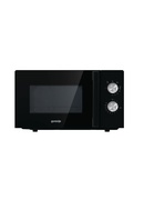Mikroviļņu krāsns Gorenje | MO20E2BH | Microwave Oven | Free standing | 20 L | 800 W | Grill | Black