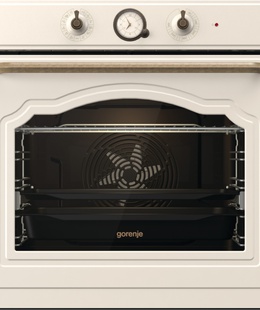 Cepeškrāsnis Gorenje Oven | BOS67372CLI | 77 L | Multifunctional | AquaClean | Mechanical | Steam function | Height 59.5 cm | Width 59.5 cm | Sandy  Hover
