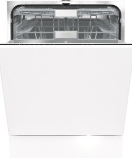 Trauku mazgājamā mašīna Dishwasher | GV673C62 | Built-in | Width 59.8 cm | Number of place settings 16 | Number of programs 7 | Energy efficiency class C | AquaStop function | Does not apply  Hover