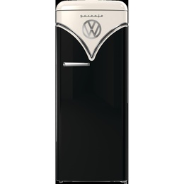  Gorenje Retro Refrigerator | OBRB615DBK | Energy efficiency class D | Free standing | Larder | Height 152.5 cm | Fridge net capacity 225 L | Freezer net capacity 22 L | 38 dB | Black