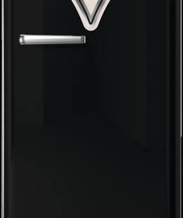  Gorenje Retro Refrigerator | OBRB615DBK | Energy efficiency class D | Free standing | Larder | Height 152.5 cm | Fridge net capacity 225 L | Freezer net capacity 22 L | 38 dB | Black  Hover