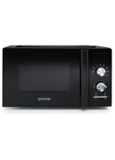 Mikroviļņu krāsns Gorenje | Microwave Oven | MO20A3BH | Free standing | 800 W | Convection | Black Hover