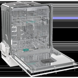 Trauku mazgājamā mašīna Dishwasher | GV643E90 | Built-in | Width 60 cm | Number of place settings 16 | Number of programs 6 | Energy efficiency class E | Display | AquaStop function | White