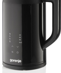 Tējkanna Gorenje Kettle | K17DWDII | Electric | 2200 W | 1.7 L | Stainless Steel | 360° rotational base | Black  Hover