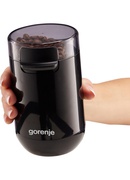  Gorenje | Coffee Grinder | SMK150SB | 150 W | Coffee beans capacity 45 g | Lid safety switch | Black Hover