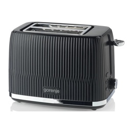 Tosteris Gorenje Toaster | T850DPB | Number of slots 2 | Housing material Plastic | Black