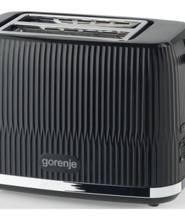 Tosteris Gorenje Toaster | T850DPB | Number of slots 2 | Housing material Plastic | Black  Hover