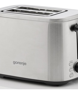 Tosteris Gorenje Toaster | T800DS | Number of slots 2 | Housing material Stainless steel  Hover