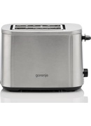 Tosteris Gorenje Toaster | T800DS | Number of slots 2 | Housing material Stainless steel Hover