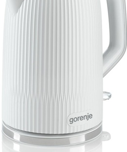 Tējkanna Gorenje Kettle | K17DPW | Electric | 2200 W | 1.7 L | Stainless steel | 360° rotational base | White  Hover