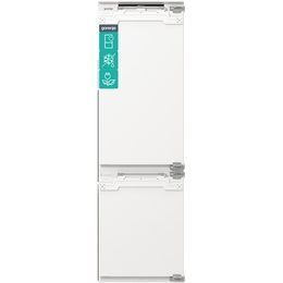  Gorenje Refrigerator | NRKI517E62WF | Energy efficiency class E | Built-in | Combi | Height 177.2 cm | No Frost system | Fridge net capacity 176 L | Freezer net capacity 76 L | Display | 35 dB | White