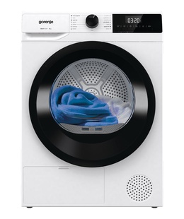 Veļas mazgājamā  mašīna Gorenje Dryer Machine | DHNE82 | Energy efficiency class Class D | Front loading | 8 kg | LED | Depth 55 cm | White  Hover